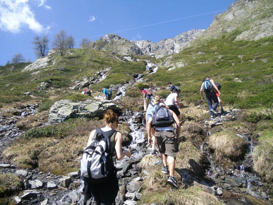 SOGGIORNO AL RIFUGIO LEVI: C'ERA UNA VOLTA...